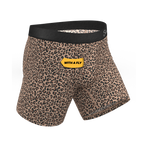 The Wild Cat | Leopard Print Ball Hammock® Pouch Underwear With Fly - Shinesty