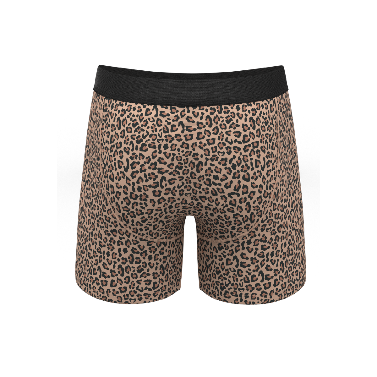 The Wild Cat | Leopard Print Ball Hammock® Pouch Underwear With Fly - Shinesty