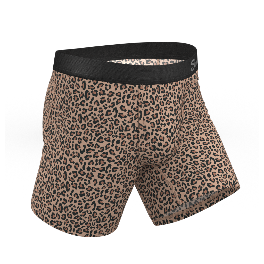The Wild Cat | Leopard Print Ball Hammock® Pouch Underwear - Shinesty