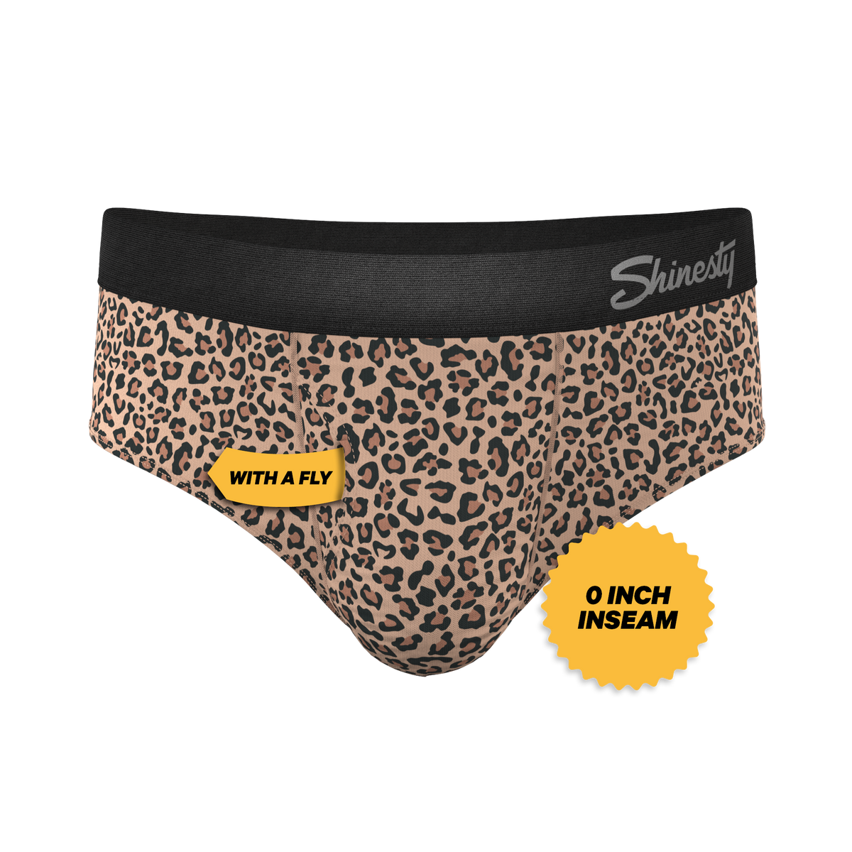 The Wild Cat | Leopard Print Ball Hammock® Pouch Underwear Briefs - Shinesty