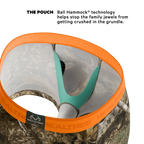 The Wild Game | Realtree x Shinesty Neon Orange Ball Hammock® Pouch Trunks Underwear - Shinesty