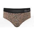 The Wild Cat | Leopard Print Ball Hammock® Pouch Underwear Briefs - Shinesty