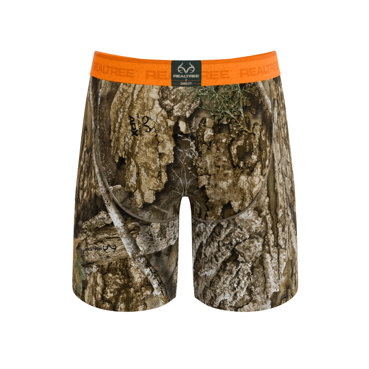 The Wild Game | Realtree x Shinesty Neon Orange Ball Hammock® Boxer - Long Leg - Shinesty