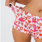 The Hot-Blooded Handbook | Valentines Modal Boyshort Underwear - Shinesty