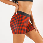 The Cardinal | Micro Buffalo Check Women’s Boxers - Shinesty