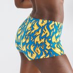The Fire Crotch | Flames Modal Boyshort Underwear - Shinesty