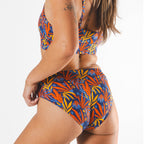 The San Diego Sunrise | Tropical Foliage Modal Bikini Underwear - Shinesty