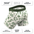 The Western Wonderland | Western Toile Ball Hammock® Pouch Underwear With Fly - Shinesty