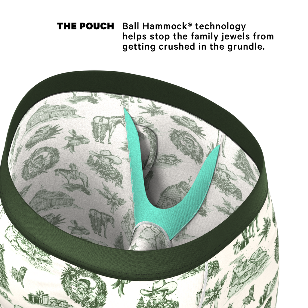 The Western Wonderland | Western Toile Ball Hammock® Boxer - Long Leg - Shinesty