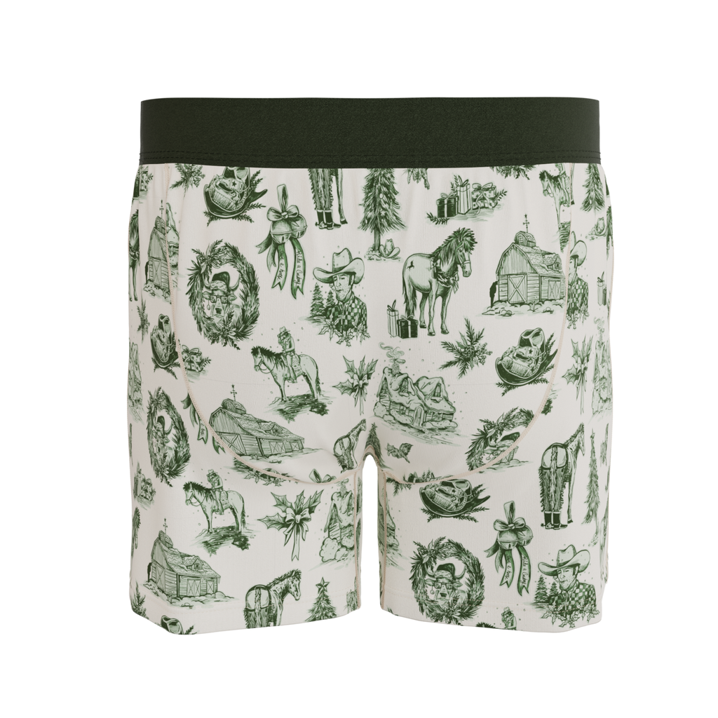 The Western Wonderland | Western Toile Men’s Boxers - Shinesty