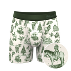 The Western Wonderland | Western Toile Ball Hammock® Pouch Underwear - Shinesty
