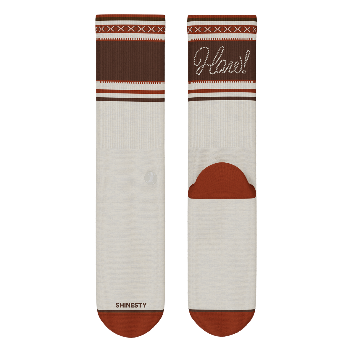 The Yee Haw | Lasso Heel Hammock™ Crew Socks - Shinesty