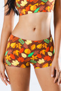 The Acorn Hoard | Fall Leaves Modal Boyshort Underwear - Shinesty