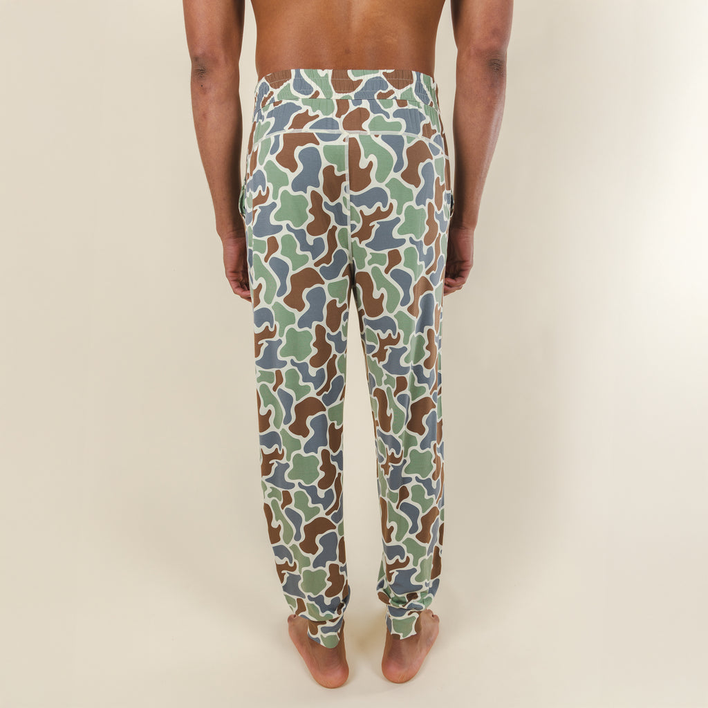 The Blender | Grey Duck Camo SleepDeep™ Men’s Pajama Joggers - Shinesty