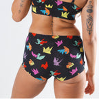 The Fold Fashioned | Origami Modal Boyshort Underwear - Shinesty