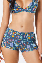The Lucky Duck | Lucky Symbols Modal Boyshort Underwear - Shinesty