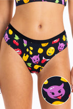 The Flirt | Emoji Cheeky Underwear - Shinesty