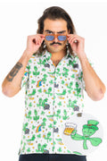 The 3 Leafs To The Wind | St Patricks Day Clovers Hawaiian Shirt - Shinesty