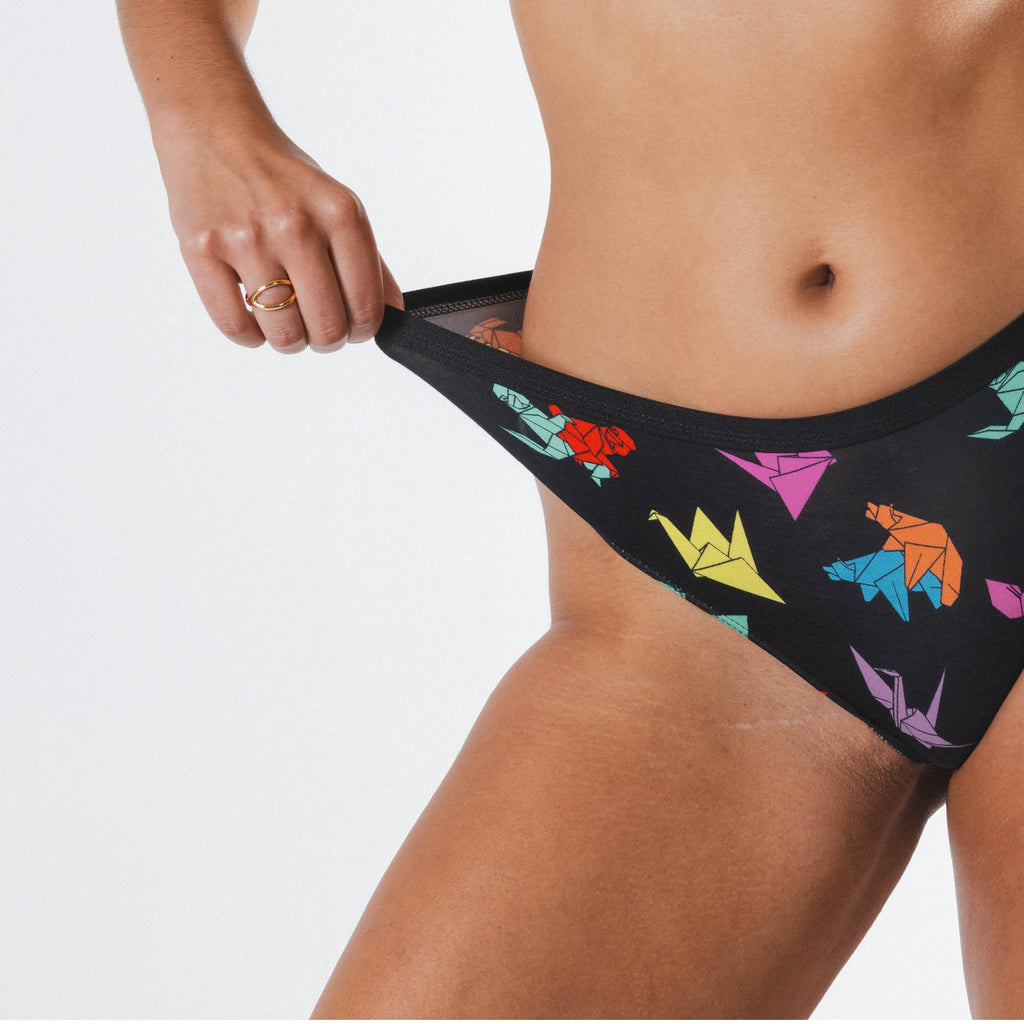 The Fold Fashioned | Origami Cheeky Underwear - Shinesty