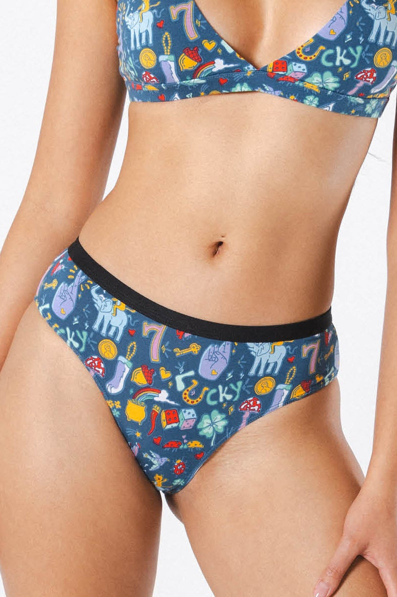 The Lucky Duck | Lucky Symbols Cheeky Underwear - Shinesty