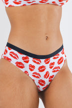 The Pucker Up | Lipstick Kiss Cheeky Underwear - Shinesty