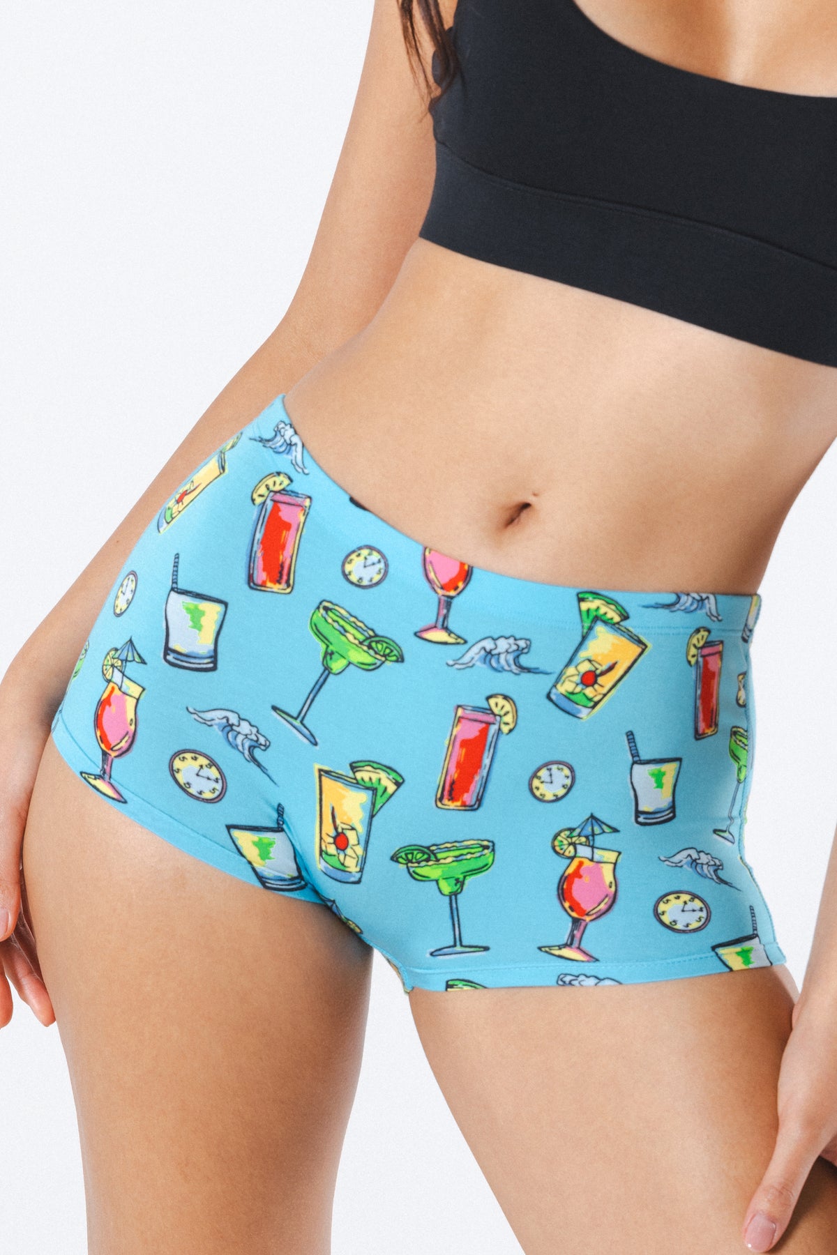 The Cocktail Hour | Shinesty x Margaritaville® Modal Boyshort Underwear - Shinesty