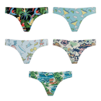 The Relax Inn Bundle | Margaritaville® MicroModal Thong 5 Pack - Shinesty