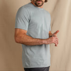 The Morning Haze | Light Slate Blue Everyman™ T Shirt - Shinesty