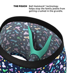 The Family Jewels | Testicular Cancer Foundation Ball Hammock® Pouch Underwear with Fly - Shinesty