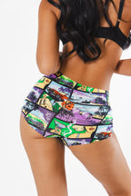The Gas Pedal | Pop Art Modal Boyshort Underwear - Shinesty