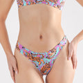 The Go Get 'Em | Abstract Tigers MicroModal Thong - Shinesty