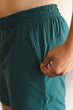 The Green Way | Green Deck Stripe Ball Hammock® 7 Inch Athletic Shorts - Shinesty