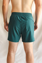 The Green Way | Green Deck Stripe Ball Hammock® 5 Inch Athletic Shorts - Shinesty