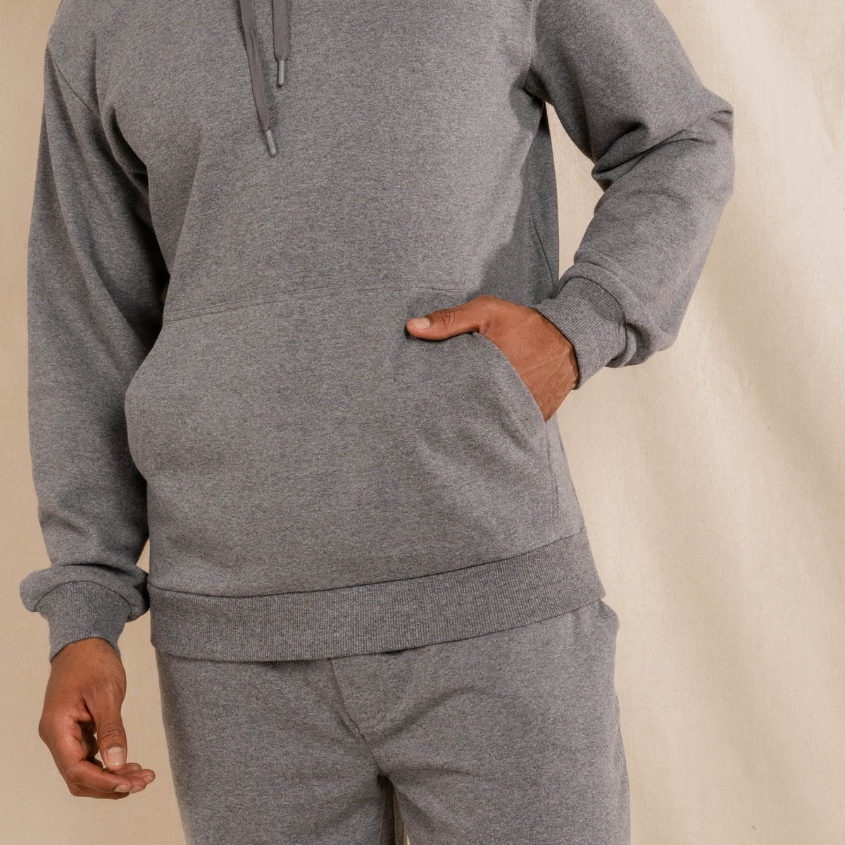 The Seattle Skyline | Grey Goldilocks™ Men’s Lounge Hoodie - Shinesty