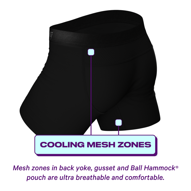 The Threat Level Midnight | paradICE™ Cooling Ball Hammock® Underwear 3 Pack - Shinesty