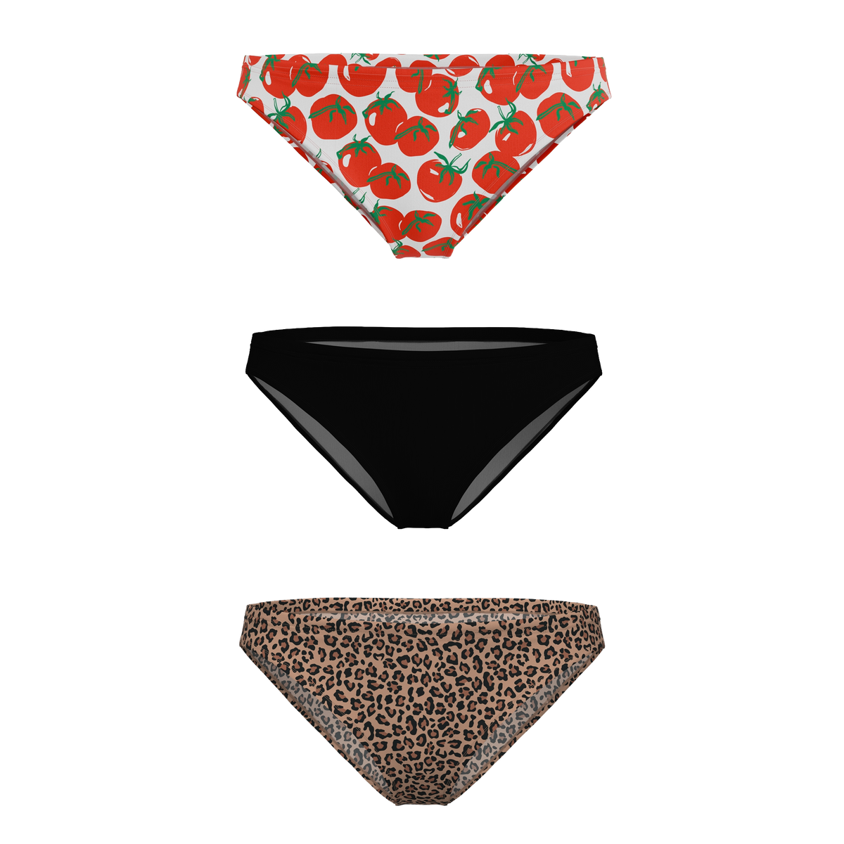 The For the Girls | Bikini Underwear 3 Pack - Shinesty