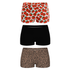 The For the Girls | Boyshort Underwear 3 Pack - Shinesty