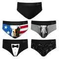 The Ultra Cores Mix | Ball Hammock® Pouch Briefs 5 Pack - Shinesty