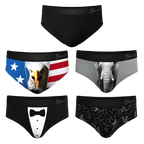 The Ultra Cores Mix | Ball Hammock® Pouch Briefs 5 Pack - Shinesty