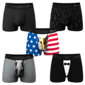 The Ultra Cores Mix | Ball Hammock® Pouch Trunks Underwear 5 Pack - Shinesty