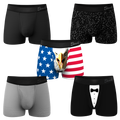 The Ultra Staples Mix | Ball Hammock® Pouch Trunks Underwear 5 Pack - Shinesty