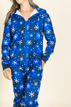 The In A Flurry | Snowflake Buffalo Check Onesie - Shinesty