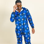 The In A Flurry | Snowflake Buffalo Check Onesie - Shinesty
