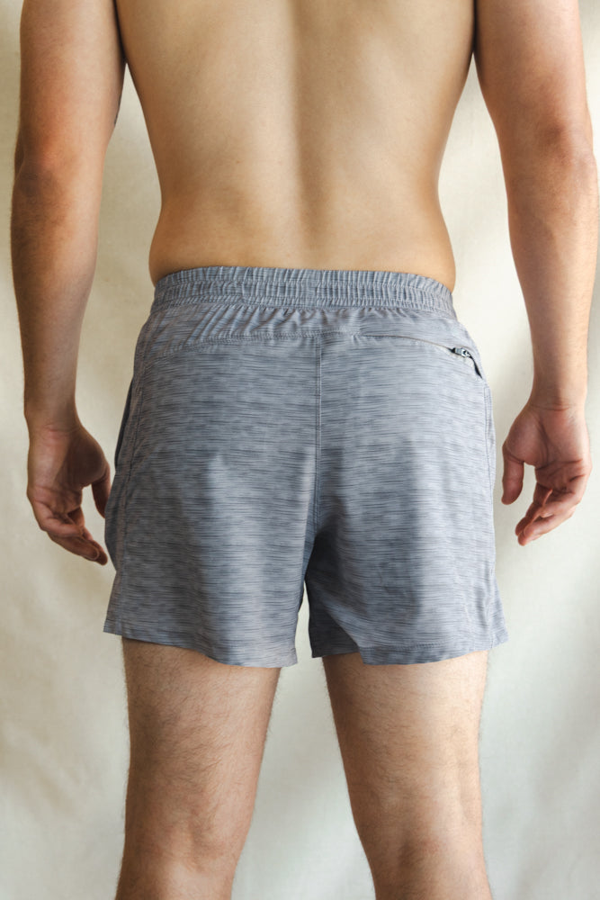 The Junk Trunks | Grey Ball Hammock® 5 Inch Athletic Shorts - Shinesty