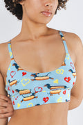 The Lovely Wiener | Wiener Dogs Boob Hammock™ Scoop Bralette - Shinesty
