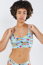 The Lovely Wiener | Wiener Dogs Boob Hammock™ Scoop Bralette - Shinesty