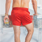 The Shaking Sheets | Valentine's Day Men’s Silk Boxers - Shinesty