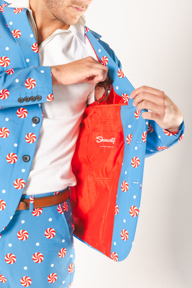 The Mint Condition | Holiday Peppermint Suit - Shinesty