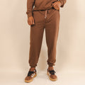 The Mustang | Brown Sexy Terry™ Men’s Lounge Joggers - Shinesty