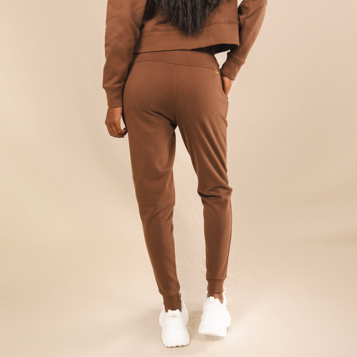 The Mustang | Brown Sexy Terry™ Women’s Lounge Joggers - Shinesty